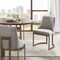 Madison Park Bryce Set of 2 Dining Chair with Grey Finish MP108-0956